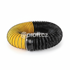 Hadice pružná PVC 31cm / 7,6m + adaptér