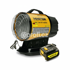 Naftové infračervené topidlo Master DC 61 (AKKU)